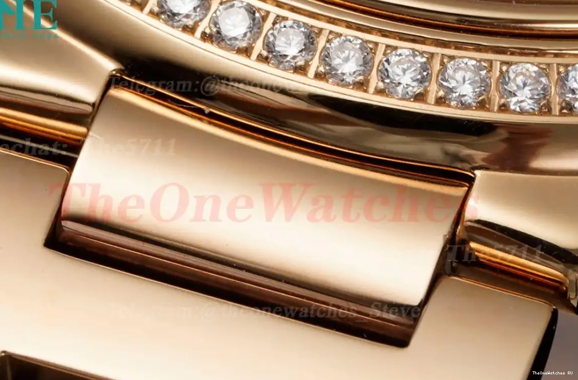 A076 Cartier YG YG De Ballon Wht 36mm 3KF Dia Bleu 0622